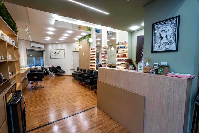 Recepção e área de atendimento do Studio